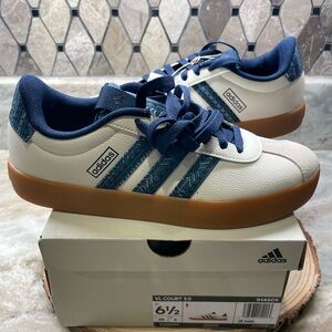 Adidas VL Court 3.0 Sz 6.5/38 NWT